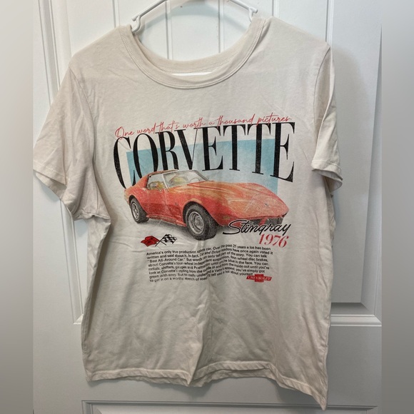 Hybrid Apparel licensed by GM. Corvette Stingray 1976 tshirt. Size XL. - Picture 1 of 4